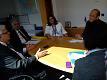M�rio David re�ne em Bruxelas com Ministro Egipcio do Trabalho Dr. Ahmed el-Borai