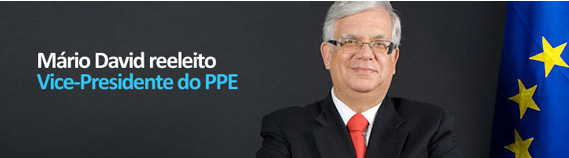 M�rio David reeleito Vice-Presidente do PPE