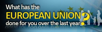 What has the European Union done for you over the last year